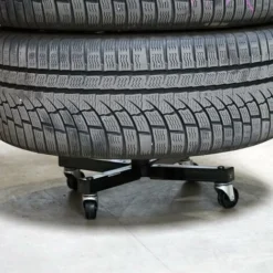 Carrello Porta Pneumatici Auto Colonna Supporto Portagomme Ruote Fino A 225 Mm -TopAuto Ricambi Italia 10370793 3