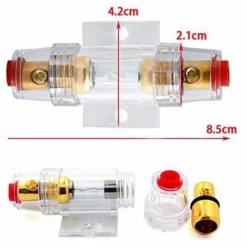Cavi Auto RCA Sistema Installazione Amplificatore Subwoofer Stereo Cablaggio DR -TopAuto Ricambi Italia 10550412 4