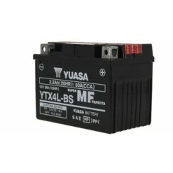 Batteria Moto YUASA YTX4L-BS Con Acido 12V 3,2Ah 50A