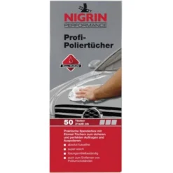 NIGRIN 73898 Salviette Per Lucidatura Auto 50 Pz.