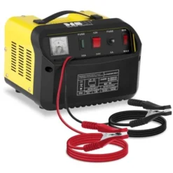 MSW Caricabatterie Per Auto Avviatore 12/24V Per Batterie Al Piombo Fino A 20-250 Ah
