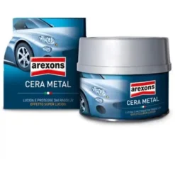 Arexons Cera Metal Pasta Protettiva 250ml Vernice Auto Moto Colore Metallizzata