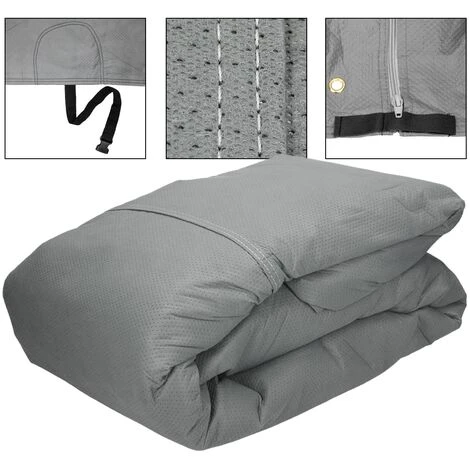 Telo Copricamper Roulotte Copertura Caravan Completa Traspirante 610x235x275 Cm 2 Telo Copricamper Roulotte Copertura Caravan Completa Traspirante 610x235x275 Cm - immagine 2