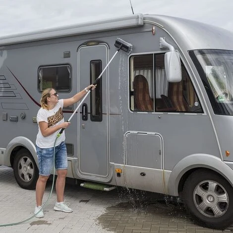 Spazzola Lavaggio Auto Con Manico Telescopico 1,8 M 150680 ProPlus 2 Spazzola Lavaggio Auto Con Manico Telescopico 1,8 M 150680 ProPlus - immagine 2