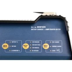 FERM Caricabatterie Avviatore Di Emergenza 6-12V - Protezione Contro Sovraccarico - 3 Regolazioni Del Carico -TopAuto Ricambi Italia 19581437 4