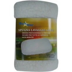 Spugna Auto Scooter Moto Camion Camper Lavaggio Lavare Lava Auto Morbida Bianca