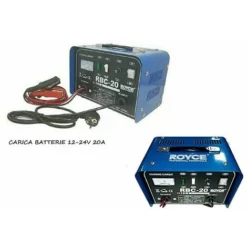 CARICA BATTERIE 12-24V 20A CARICABATTERIA BATTERIA MOTO CAMION AUTO CAMPER BARCA