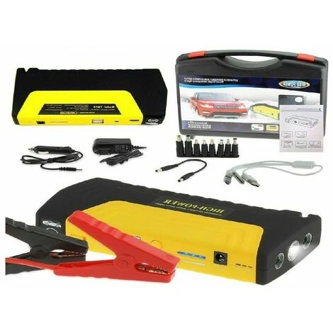 AVVIATORE PORTATILE Di Emergenza SOS Auto Batteria Scarica JUMP STARTER 1 AVVIATORE PORTATILE Di Emergenza SOS Auto Batteria Scarica JUMP STARTER