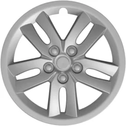 Copricerchio Universale 15 Copri Ruota Auto Pneumatico Silver 4pz Hollywood -TopAuto Ricambi Italia 24510727 4