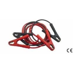 CAVI BATTERIA AVVIAMENTO AUTO CAMION CARAVAN CAVO MT 4 MM. 25 PINZE 400A (29966)