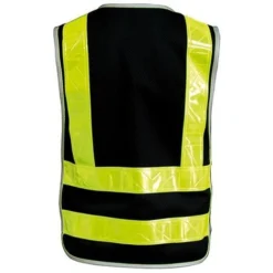 No Name Alta Maglia Di Visibilità Fortis Gr.2Xl, Black-Refl.Jaune