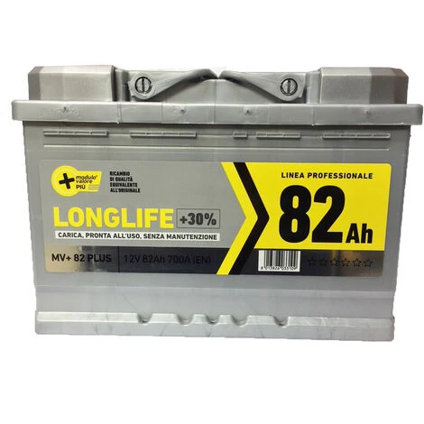 MV+ BATTERIA 82 PLUS Batteria Per Auto - Ricambio 1 MV+ BATTERIA 82 PLUS Batteria Per Auto - Ricambio