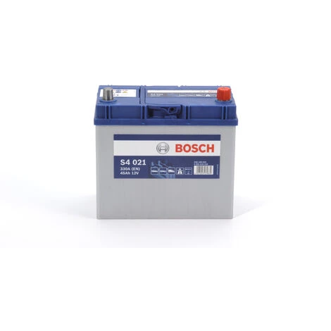 BOSCH BATTERIA S4021 (45A DX) Batteria Per Auto - Ricambio 1 BOSCH BATTERIA S4021 (45A DX) Batteria Per Auto - Ricambio