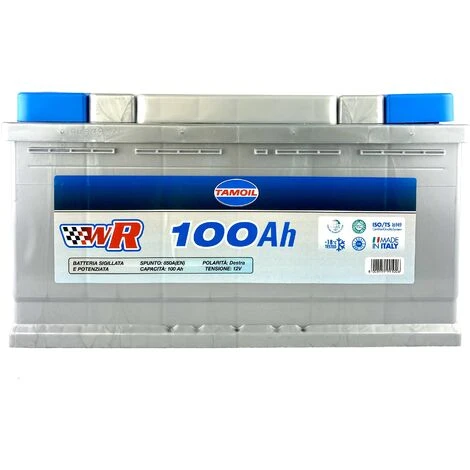 TAMOIL BATTERIA WR 100 AH DX Batteria Per Auto - Ricambio 1 TAMOIL BATTERIA WR 100 AH DX Batteria Per Auto - Ricambio