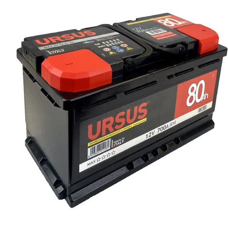 URSUS MAX BATTERIA 80 DX Batteria Per Auto - Ricambio 2 URSUS MAX BATTERIA 80 DX Batteria Per Auto - Ricambio - immagine 2