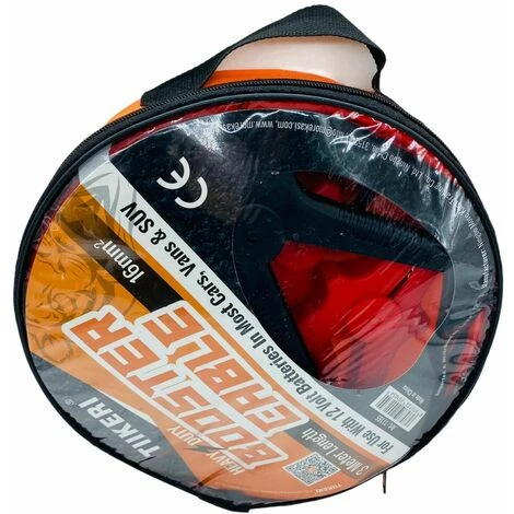 Cavi Di Avviamento Batteria Per Auto Moto Camper Da 3 Metri Spessore 16mm2 2 Cavi Di Avviamento Batteria Per Auto Moto Camper Da 3 Metri Spessore 16mm2 - immagine 2