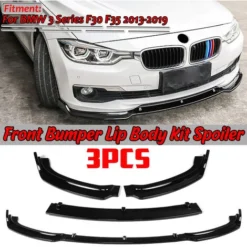 Spoiler Kit Corpo Paraurti Anteriore Per BMW Serie 3 F30 F35 2013-2019 Modello Base (non Adatto Ai Modelli M SPORTS)
