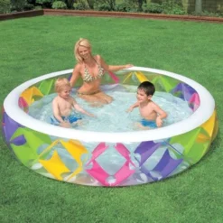 Piscina Gonfiabile Per Bambini Multicolore In PVC Fondo Confortevole Intex -TopAuto Ricambi Italia 37218951 3