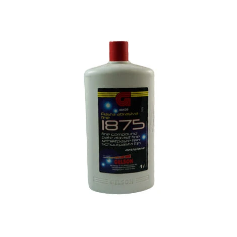 GELSON 40430 PASTA ABRASIVA 1875 NERA FINE 1 Lt 1 GELSON 40430 PASTA ABRASIVA 1875 NERA FINE 1 Lt