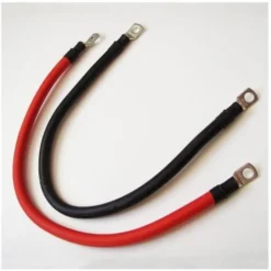 Coppia Cavi Batteria Rosso E Nero 50mm2 Con Occhielli M8 Ai Lati L 1 M