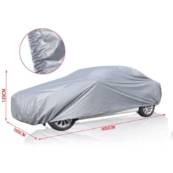 Telo Copriauto Da Esterno Per Berline Misura S 400X160X120cm Impermeabile Antigraffio Resistente 7 Telo Copriauto Da Esterno Per Berline Misura S 400X160X120cm Impermeabile Antigraffio Resistente -TopAuto Ricambi Italia 49472762 4