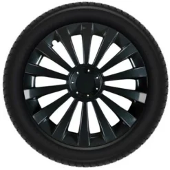 Set Copricerchi Meridan - 16 Pollici - Nero