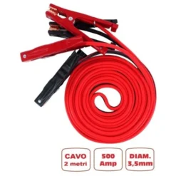 Trade Shop - Cavi Collegamento Batteria 500 Amp Jumper Avviamento Auto Camper Camion Moto 6 Trade Shop - Cavi Collegamento Batteria 500 Amp Jumper Avviamento Auto Camper Camion Moto -TopAuto Ricambi Italia 5028499 3