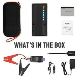 TACKLIFE Booster Battery, Avviamento Per Auto Da 800 A 18000 MAh, Caricabatterie Da 12 V, Benzina Da 7,0 Litri; 5,5L Diesel, 2 Ricarica Rapida, Lampada LED-T6 -TopAuto Ricambi Italia 51233539 3