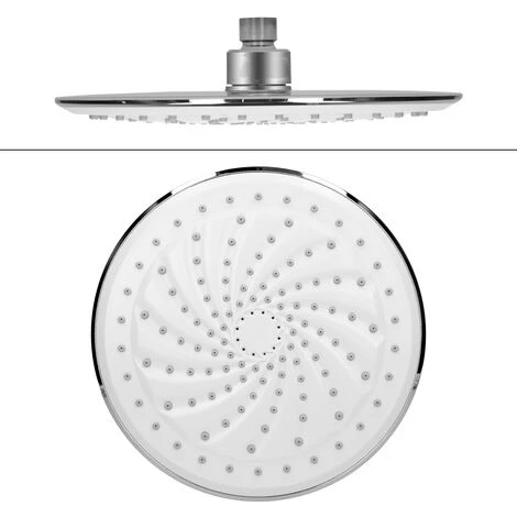 Set Universale Per Bagno Asta Doccia Colonna Acciaio Soffione A Pioggia Doccetta 3 Set Universale Per Bagno Asta Doccia Colonna Acciaio Soffione A Pioggia Doccetta - immagine 3