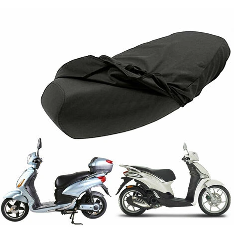 COPRISELLA PER MOTO SCOOTER NERO IN NYLON IMPERMEABILE OXFORD 75CM X 120CM 1 COPRISELLA PER MOTO SCOOTER NERO IN NYLON IMPERMEABILE OXFORD 75CM X 120CM