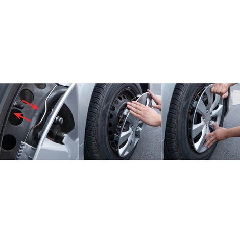 Copricerchio Universale 15 Platto Copri Ruota Auto Pneumatico Silver Hollywood 2 Copricerchio Universale 15 Platto Copri Ruota Auto Pneumatico Silver Hollywood - immagine 2