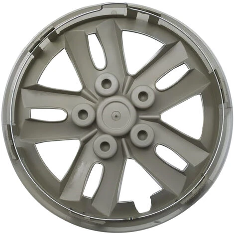 Copricerchio Universale 15 Platto Copri Ruota Auto Pneumatico Silver Hollywood 3 Copricerchio Universale 15 Platto Copri Ruota Auto Pneumatico Silver Hollywood - immagine 3