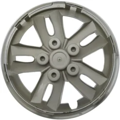 Copricerchio Universale 15 Copri Ruota Auto Pneumatico Silver 2pz Hollywood -TopAuto Ricambi Italia 55554534 3