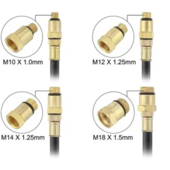 Randaco 9-PC. Set Di Tester Di Compressione Per I Motori A Benzina Dispositivo Di Test 0-20 Bar -TopAuto Ricambi Italia 57706572 2