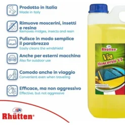 Lavavetri Moscerini Rimuovi Insetti Parabrezza Vetri Auto Camper Caravan 5000 Ml -TopAuto Ricambi Italia 58810030 3