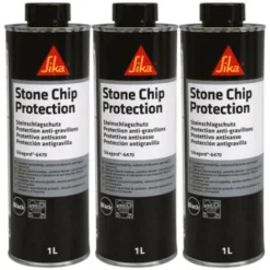 Set Di 3 Rivestimenti SIKA Sikagard 6470 - Nero - 1L