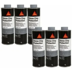 Set Di 6 Rivestimenti SIKA Sikagard 6470 - Grigio - 1L