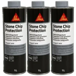 Set Di 3 Rivestimenti Antighiaccio SIKA Sikagard 6470 - Grigio - 1L