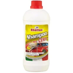 Shampoo Auto Con Cera Autoasciugante Lucidante Protettiva Lavaggio A Mano 1 LT