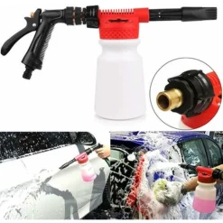 Lancia Schiuma Neve, Pistola Schiuma Auto, Spruzzatore Shampoo Pistola Schiuma Pulizia Auto Multifunzione Per Veicoli Commerciali Moto 900ml -TopAuto Ricambi Italia 63842930 3