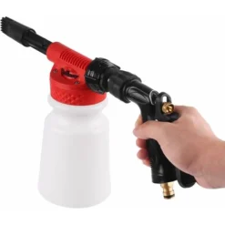 Lancia Schiuma Neve, Pistola Schiuma Auto, Spruzzatore Shampoo Pistola Schiuma Pulizia Auto Multifunzione Per Veicoli Commerciali Moto 900ml -TopAuto Ricambi Italia 63842930 4