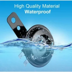 Avvisatore Acustico Per Moto Avvisatore Acustico Per Moto Universale Per Scooter, Motocicli, Tricicli, Pocketbikes DC 12V, 1.5A, 105db Impermeabile -TopAuto Ricambi Italia 63846328 4