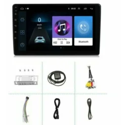 Autoradio 2 DIN 9" Stereo Android Bluetooth WiFi Touchscreen Navigatore EA-90509 -TopAuto Ricambi Italia 64002173 2