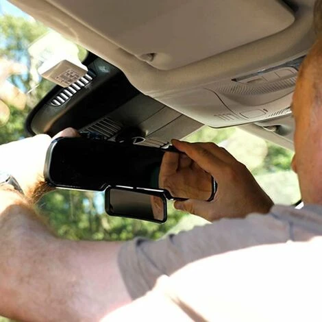 SPECCHIO DOPPIO : Specchio Grandangolare Doppio Con Cinghie Regolabili 5 SPECCHIO DOPPIO : Specchio Grandangolare Doppio Con Cinghie Regolabili - immagine 5