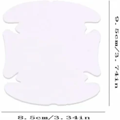 READCLY-20 Pezzi Pellicola Protettiva Antigraffio Per Maniglia Della Porta Auto, Protezione Per Maniglia Della Porta Dell'Auto, Pellicola Protettiva Per Maniglia Della Porta Per Camion, SUV, Camion -TopAuto Ricambi Italia 66734322 5