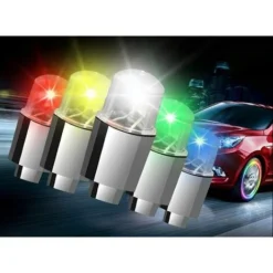 Tappi Valvole LED Per Bicicletta, Bici, Auto, Moto O Kartokner (multicolore) -TopAuto Ricambi Italia 67410112 3