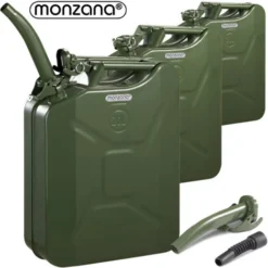 Monzana Set 3x Tanica Per Benzina 20 L Staffa Di Sicurezza Certificazione-UN Metallo Diesel Carburante Bidone Contenitore 7 Monzana Set 3x Tanica Per Benzina 20 L Staffa Di Sicurezza Certificazione-UN Metallo Diesel Carburante Bidone Contenitore -TopAuto Ricambi Italia 69255971 3