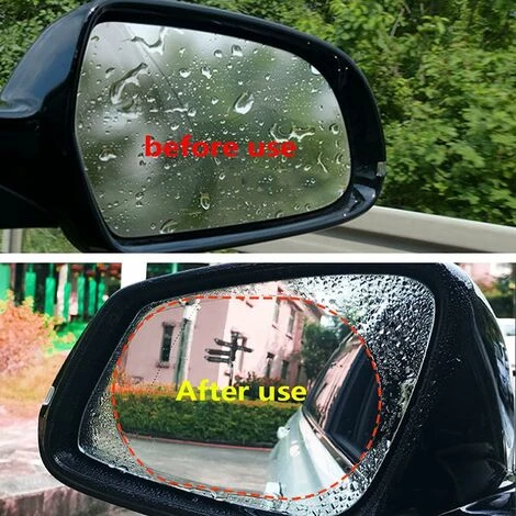 Pellicola Per Specchietti Retrovisori, 2 Pezzi Pellicola Protettiva Per Specchietti Retrovisori Per Auto Pellicola Per Specchietti Retrovisori Per Auto Rotonda Per Auto Camion Van Moto Antipioggia Ant 4 Pellicola Per Specchietti Retrovisori, 2 Pezzi Pellicola Protettiva Per Specchietti Retrovisori Per Auto Pellicola Per Specchietti Retrovisori Per Auto Rotonda Per Auto Camion Van Moto Antipioggia Ant - immagine 4