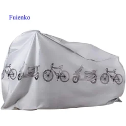 Telo Copribiciclette Copertura Impermeabile Universale Protezione Uv Antipolvere E Antiruggine 200x110cm FUIENKO