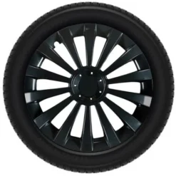 Set Copricerchi Meridan - 13 Pollici - Nero